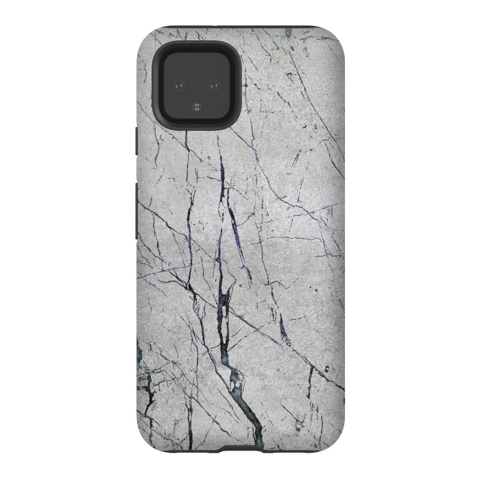 Pixel 4 StrongFit Marbled Concrete by Andrea Haase