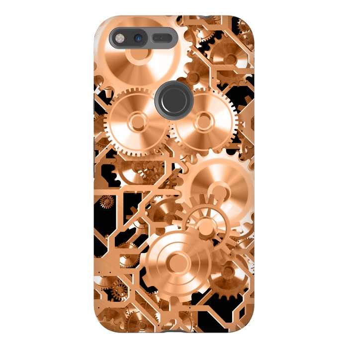 Pixel XL StrongFit Copper Steampunk by Andrea Haase