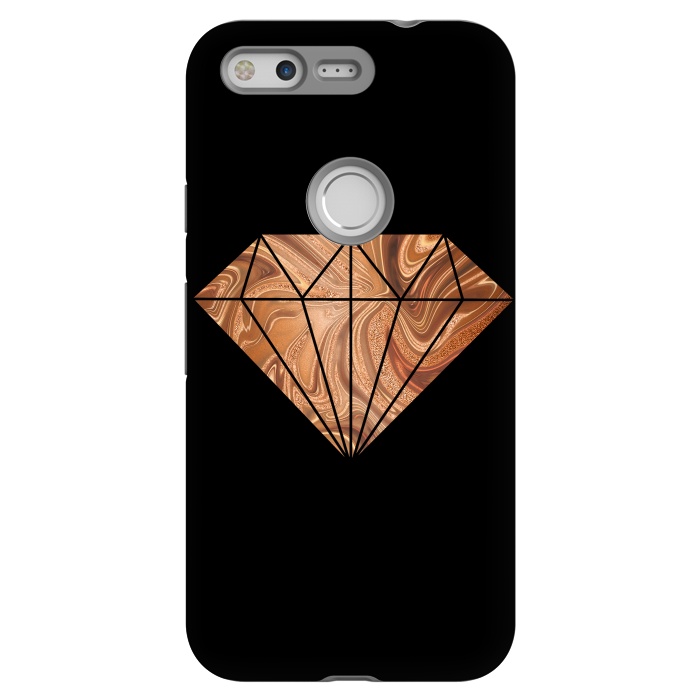 Pixel StrongFit Copper Diamond 2 by Andrea Haase