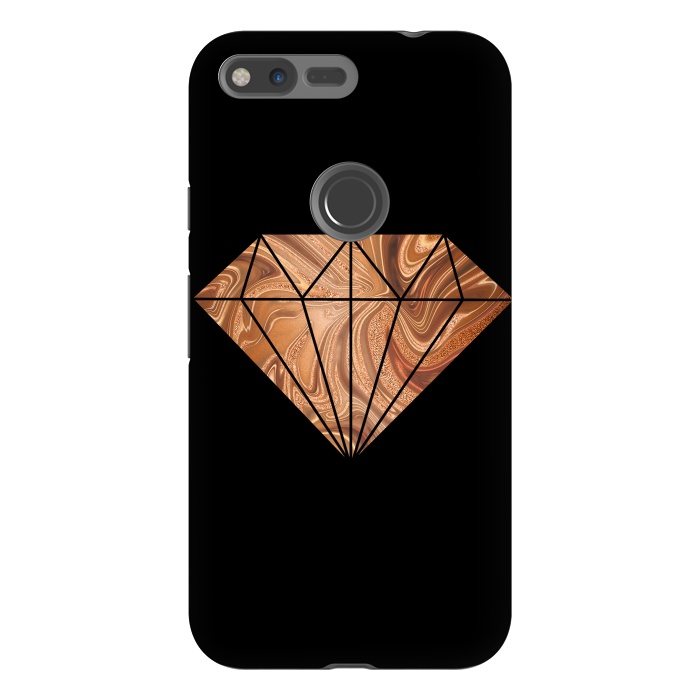 Pixel XL StrongFit Copper Diamond 2 by Andrea Haase
