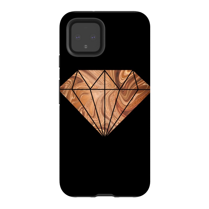 Pixel 4 StrongFit Copper Diamond 2 by Andrea Haase