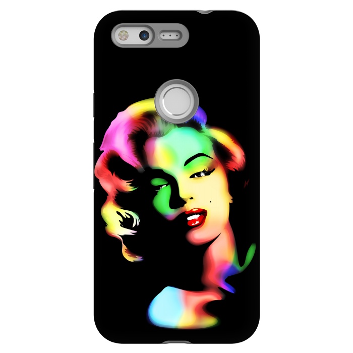 Pixel StrongFit Marilyn Monroe Rainbow Colors  by BluedarkArt