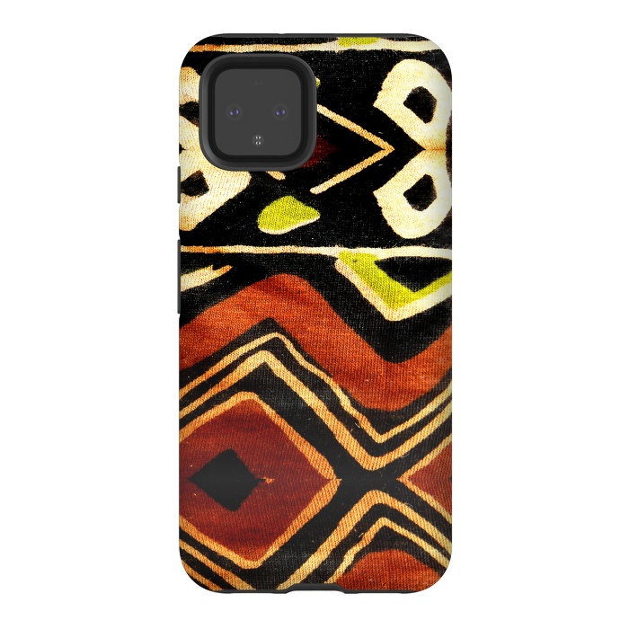 Pixel 4 StrongFit Africa Design Fabric Texture by BluedarkArt