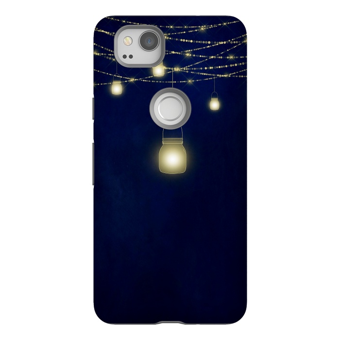 Pixel 2 StrongFit Sparkling Light Jars at night by  Utart