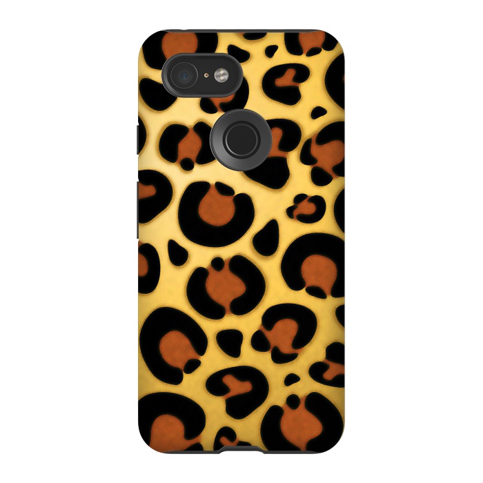 Pixel 3 StrongFit Jaguar Leopard Fur Texture by BluedarkArt
