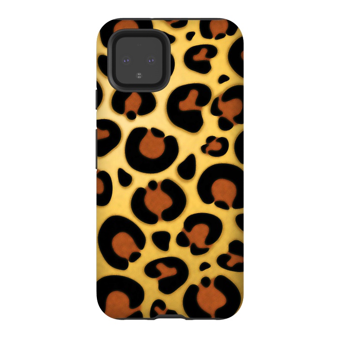 Pixel 4 StrongFit Jaguar Leopard Fur Texture by BluedarkArt