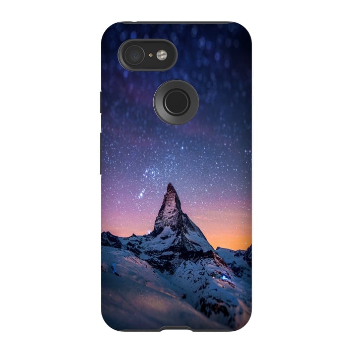 Pixel 3 StrongFit Mountain Reach the Galaxy by ''CVogiatzi.