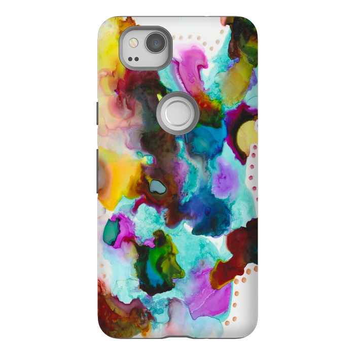 Pixel 2 StrongFit Alcohol ink 4 by haroulita