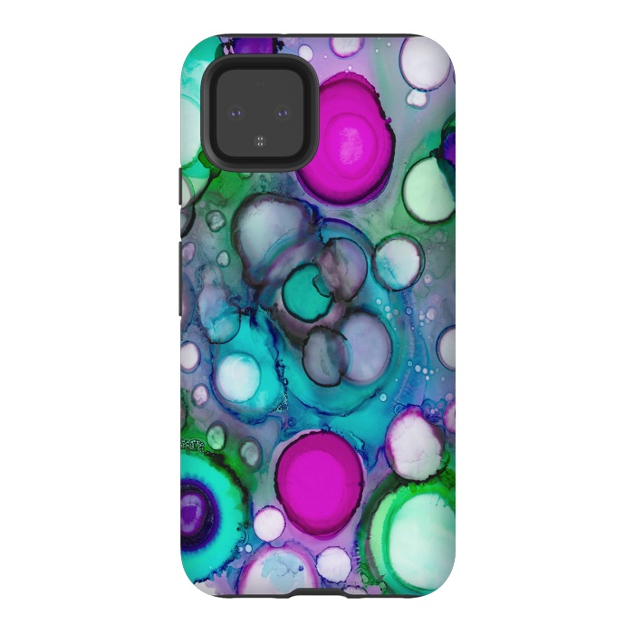 Pixel 4 StrongFit Alcohol ink 7 by haroulita
