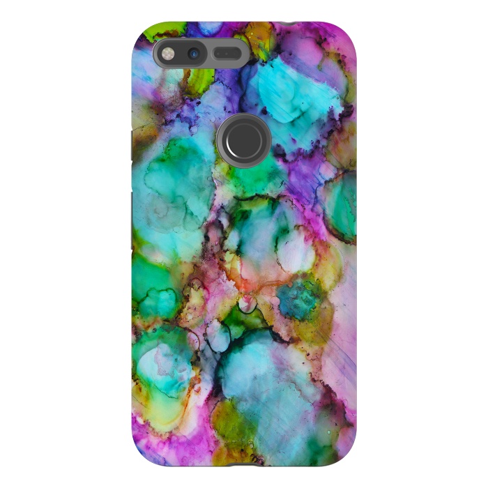 Pixel XL StrongFit Alcohol ink 8 by haroulita