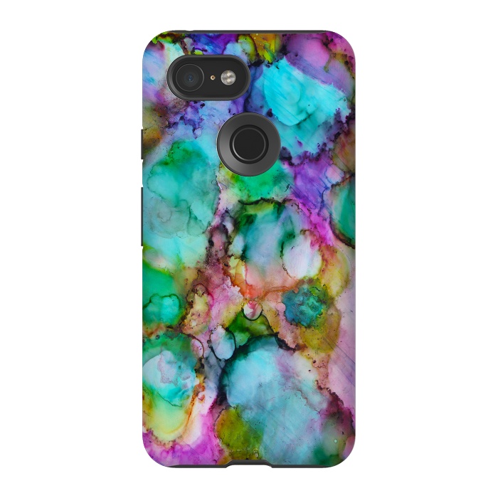 Pixel 3 StrongFit Alcohol ink 8 by haroulita