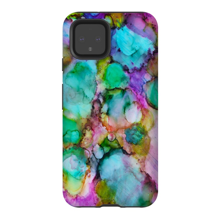 Pixel 4 StrongFit Alcohol ink 8 by haroulita