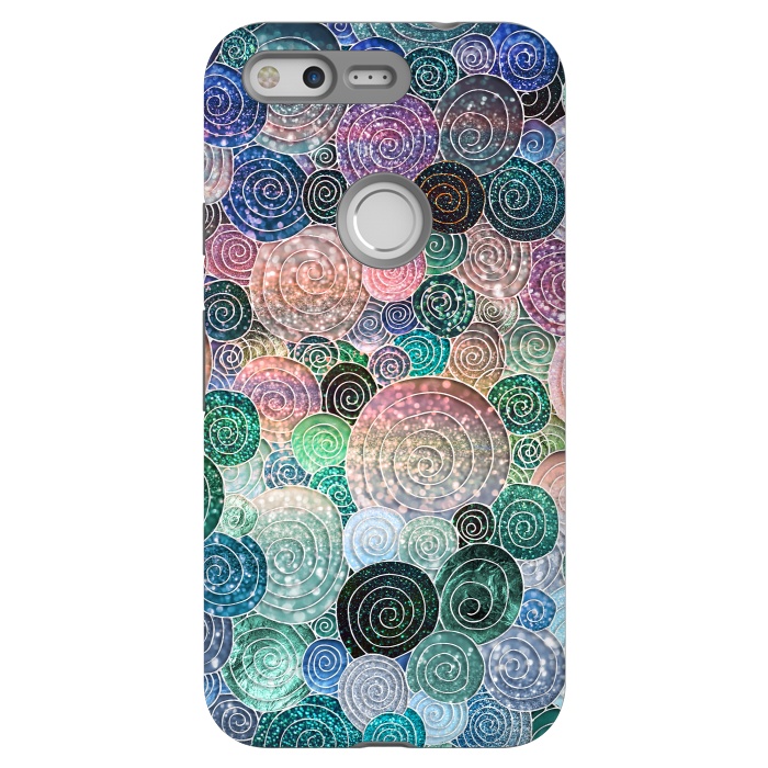 Pixel StrongFit Multicolor Trendy Dots and Circles  by  Utart