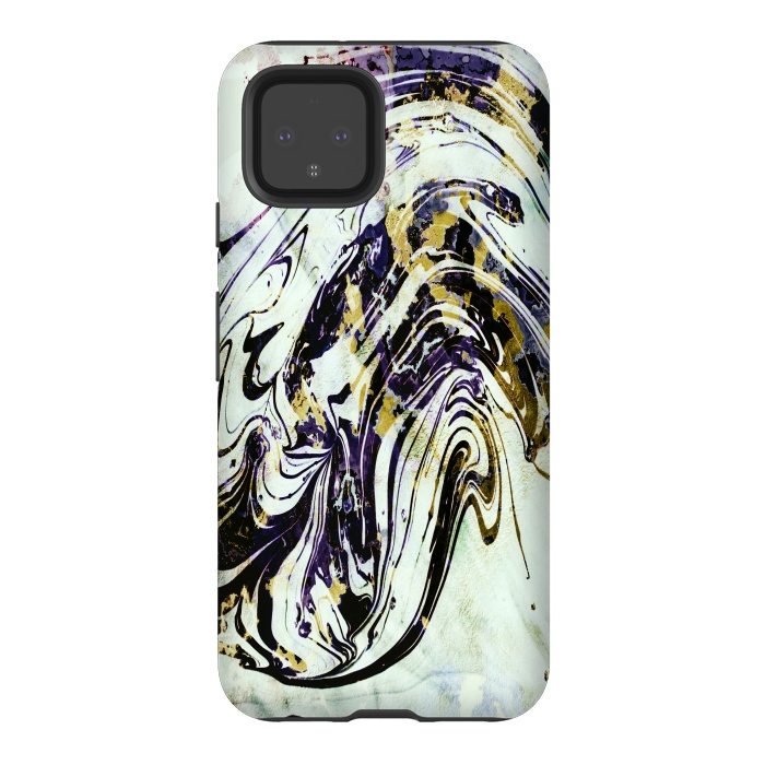 Pixel 4 StrongFit artistic marble by haroulita
