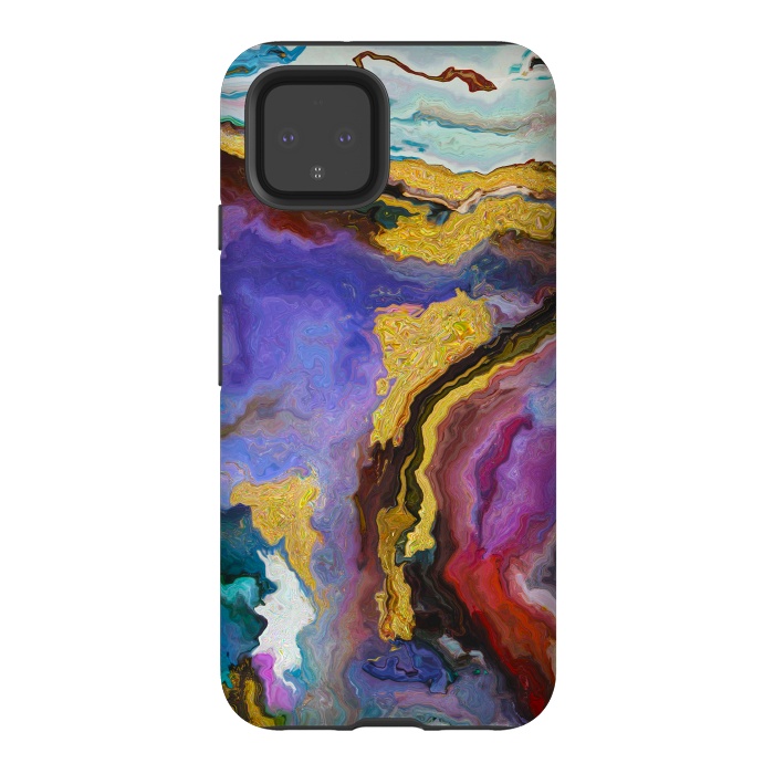 Pixel 4 StrongFit chic marble by haroulita