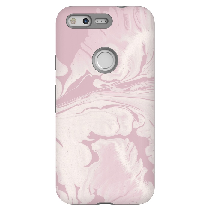 Pixel StrongFit Pink Marbled Wet Paint 2 by Andrea Haase