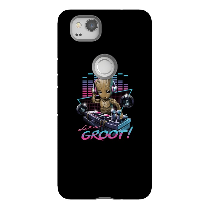 Pixel 2 StrongFit Let's Groot by Vincent Patrick Trinidad