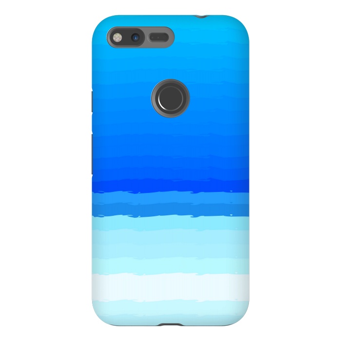 Pixel XL StrongFit blue shaded lines shades by MALLIKA