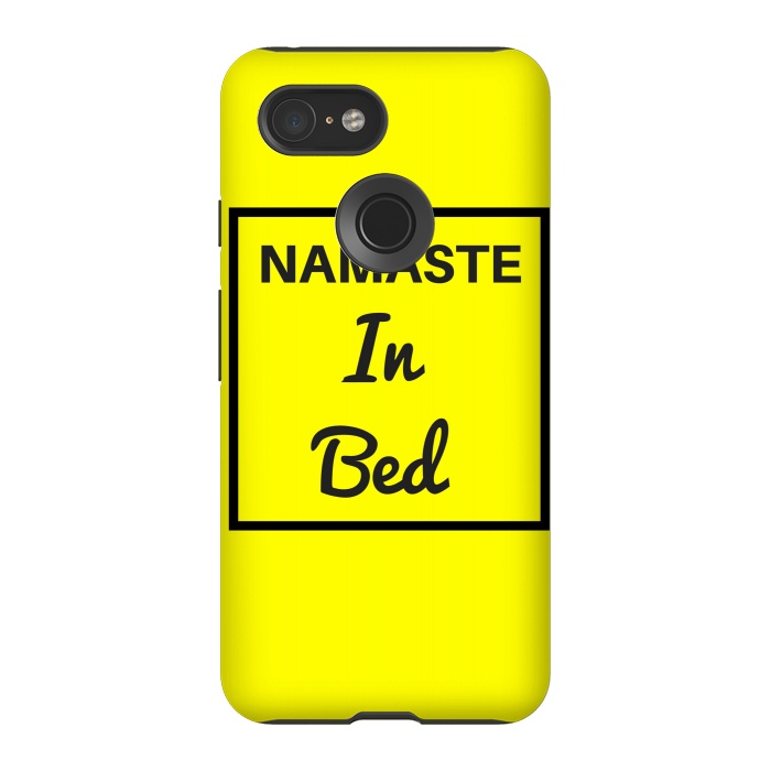 Pixel 3 StrongFit namaste in bed by MALLIKA