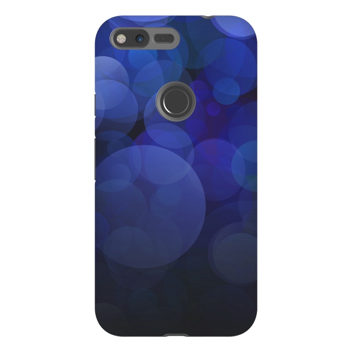 Pixel XL StrongFit Magical Blue Bokeh Lights by Andrea Haase
