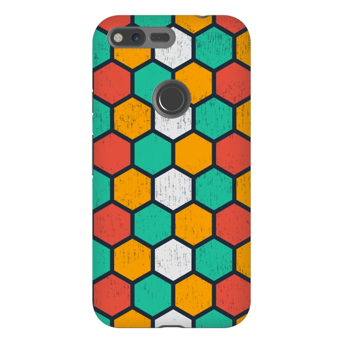 Pixel XL StrongFit hexagonal tiles by TMSarts