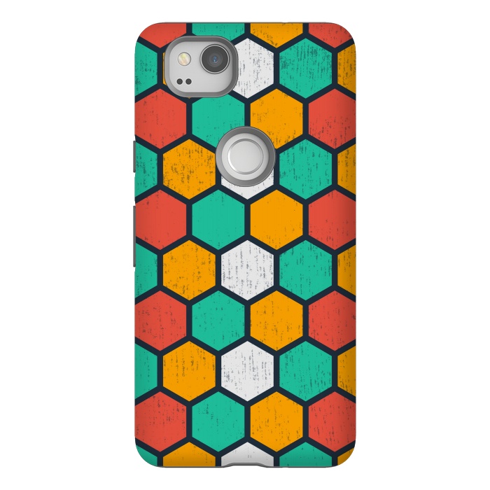 Pixel 2 StrongFit hexagonal tiles by TMSarts