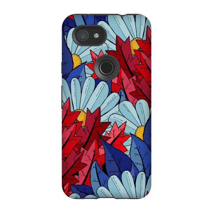 Pixel 3A StrongFit The flowers and the leaves by Steve Wade (Swade)