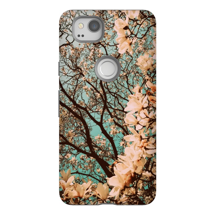 Pixel 2 StrongFit Spring Time Cherry Blossoms by Gringoface Designs