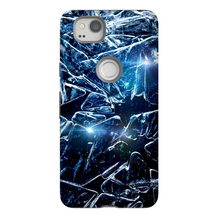 Pixel 2 StrongFit Cracked Ice by Gringoface Designs