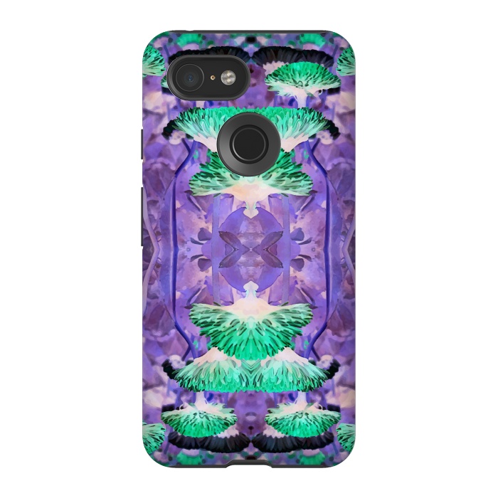 Pixel 3 StrongFit Rose Bloom by Creativeaxle