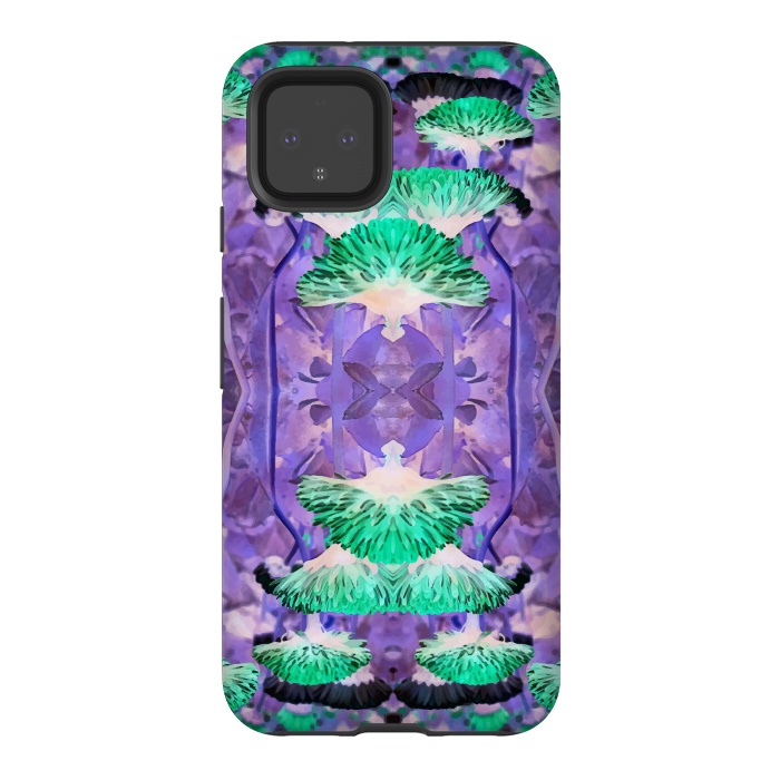 Pixel 4 StrongFit Rose Bloom by Creativeaxle