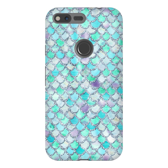 Pixel XL StrongFit Hand drawn mermaid scales  by  Utart