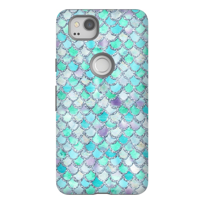 Pixel 2 StrongFit Hand drawn mermaid scales  by  Utart