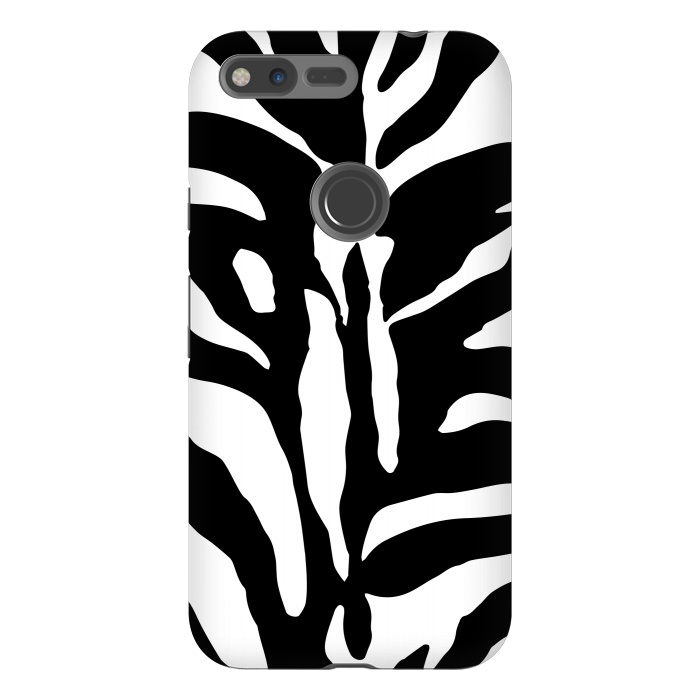 Pixel XL StrongFit Black And White Zebra Print 2 by Andrea Haase