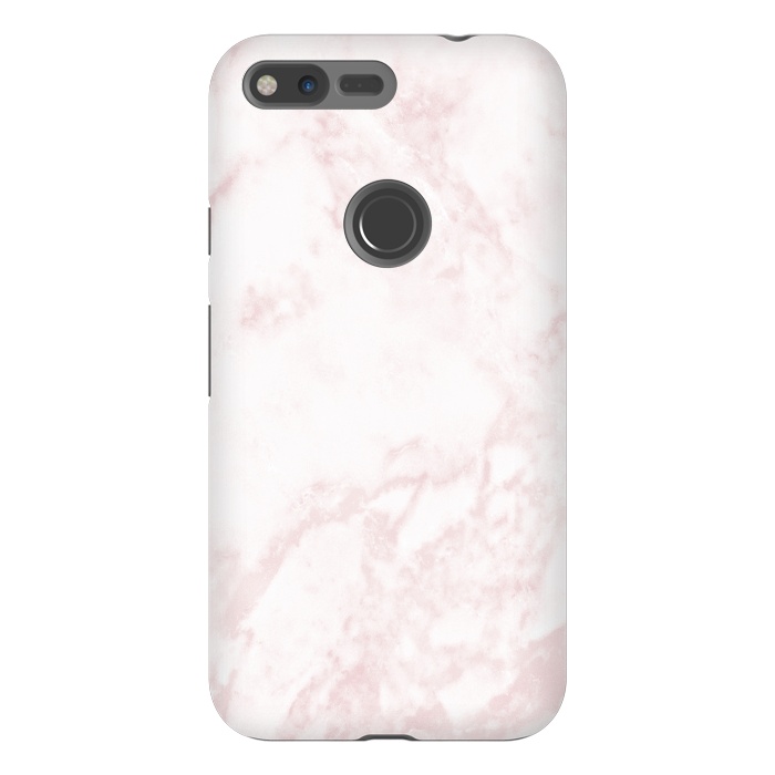 Pixel XL StrongFit Rose-gold Marble Deluxe by Dushan Medich