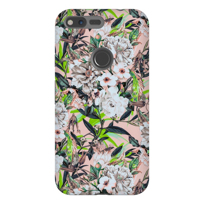 Pixel XL StrongFit Flowering bouquet pink by Mmartabc