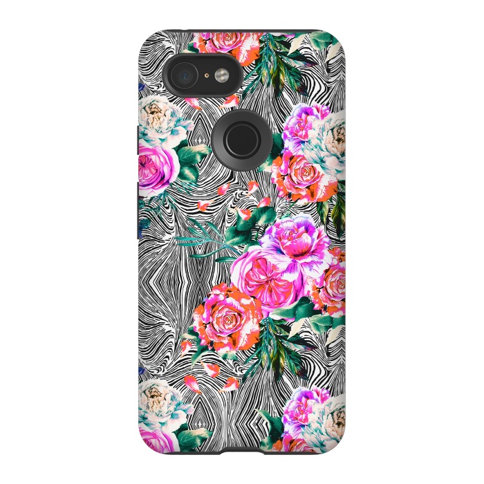 Pixel 3 StrongFit Flowery on linear mosaic by Mmartabc