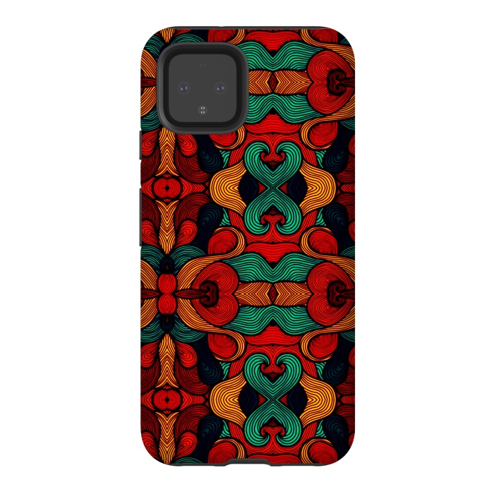 Pixel 4 StrongFit psychedelic art by TMSarts
