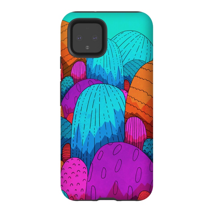 Pixel 4 StrongFit The vibrant hills of colour by Steve Wade (Swade)