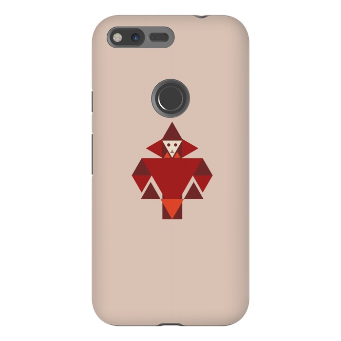 Pixel XL StrongFit triangle human art by TMSarts