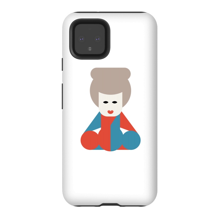 Pixel 4 StrongFit chinese lady  by TMSarts