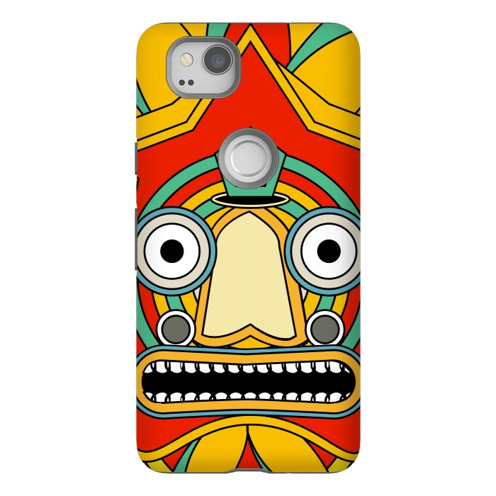 Pixel 2 StrongFit indian tribal mask by TMSarts