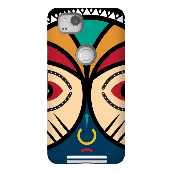 Pixel 2 StrongFit Pende tribal Mask by TMSarts