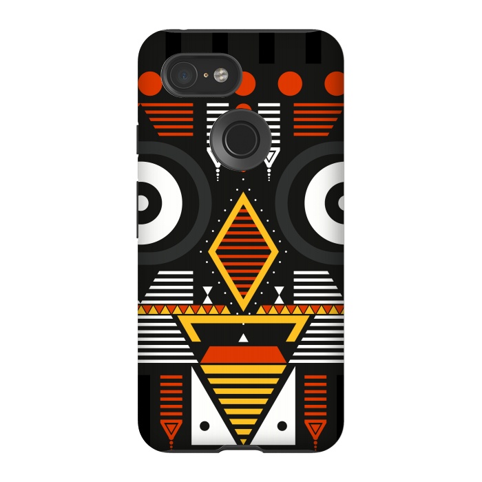 Pixel 3 StrongFit bobo tribal mask by TMSarts