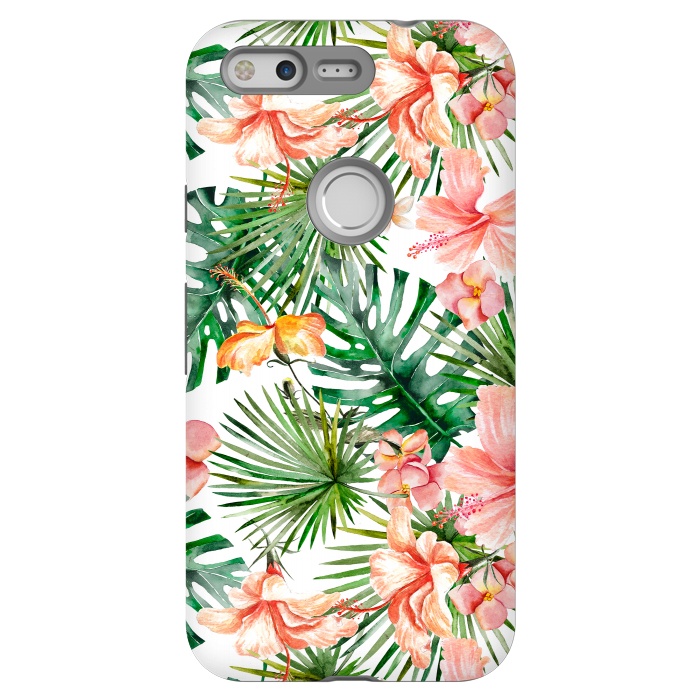 Pixel StrongFit Tropical Flower Jungle by  Utart