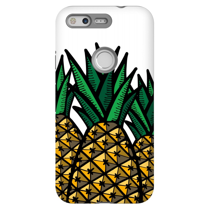 Pixel StrongFit Pineapple Field by Majoih