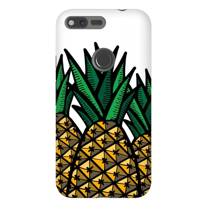 Pixel XL StrongFit Pineapple Field by Majoih