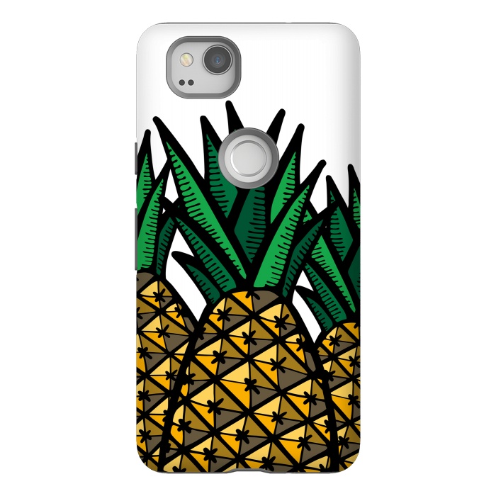 Pixel 2 StrongFit Pineapple Field by Majoih