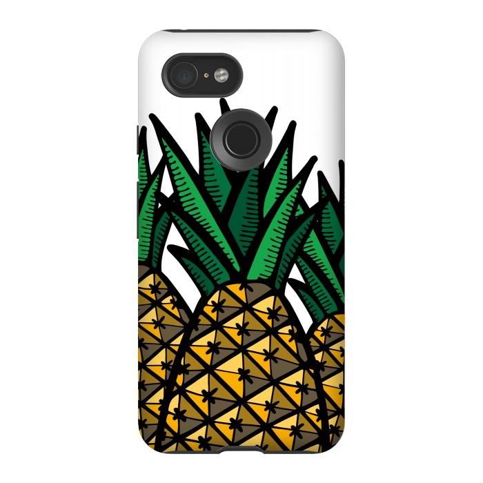 Pixel 3 StrongFit Pineapple Field by Majoih