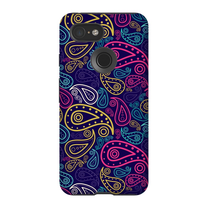 Pixel 3 StrongFit Paisley by TMSarts